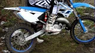 TM Racing 85cc 2013 First test [upl. by Aicemed]