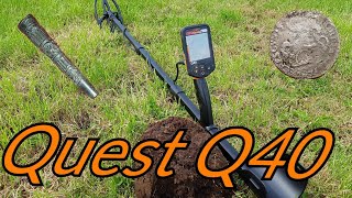 Quest Q40 metaaldetector [upl. by Adnar]