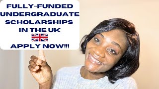 FULLYFUNDED UNDERGRADUATE SCHOLARSHIPS IN THE UK fullyfundedscholarships studyabroad [upl. by Eitsym]