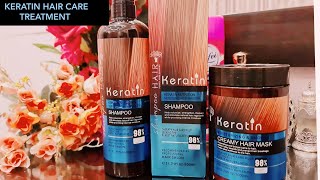 KERATIN HAIR CARE TREATMENT [upl. by Neeluqcaj]