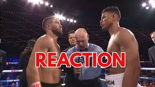 Vasyl Lomachenko vs Jamaine Ortiz POST FIGHT REACTION [upl. by Ellehcen]