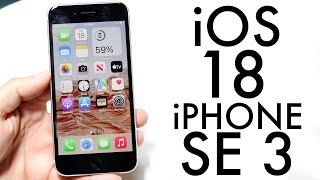 iOS 18 On iPhone SE 2022 Review [upl. by Jezrdna]