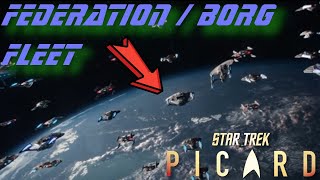 CURRENT FEDERATION FLEET  STAR TREK PICARD [upl. by Gausman]