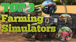 Top 3 Farming Simulator Games  Best Games 😍🤩 for free farmingsimulator22 farmingsimulator [upl. by Fariss]