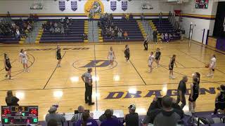 LawrenceNelson vs Silver Lake High School Womens Varsity Basketball TVC Tournament [upl. by Drabeck]