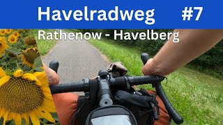 Havelradweg Teil 7 Rathenow  Havelberg [upl. by Kahlil]