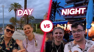 Mallorca DAY VS NIGHT EPIC WALK IN HUGE LIGHTNING STORM [upl. by Bogey395]