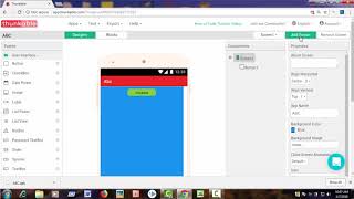 How To Create Thunkable Android Mobile App Bangla [upl. by Suhpoelc507]