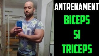 Antrenament Biceps Triceps Sala  Cateva sfaturi  Saptamana 4 [upl. by Ivor]