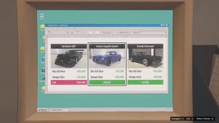 Stealing amp Selling the Invetero Coquette Blackfin in GTA 5 [upl. by Eydie]