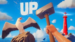 Getting Over It VR is the HARDEST Game EVER Clamb VR [upl. by Muhammad933]