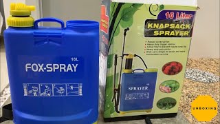 Knapsack sprayer step by step installation เครื่องพ่นนำ้หมักจุลินทรีย์ผลไม้ [upl. by Atinrahs]