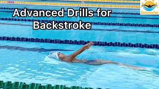 Advanced Drills for Backstroke Titanic Drill Chicken Wing Drill [upl. by Amado]