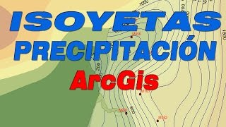 Arcgis online  Generacion de isoyetas de precipitacion [upl. by Margreta275]