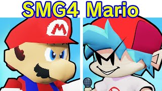 Friday Night Funkin VS SMG4 Mario  Marios Madness V2  BLOOPERS FANMADE FNF Mod [upl. by Eirrehs194]