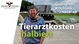 Tierarztkosten halbiert – Kundenstimme Wolfgang Seisenberger [upl. by Anytsyrk]