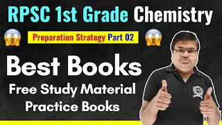 Best Books  Free Study Material For RPSC 1st Grade Chemistry  Preparation Strategy Part 02 [upl. by Teeter]