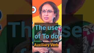 The use of To Do  Auxiliary Verb languageskills motivation englishspeaking [upl. by Llednar]