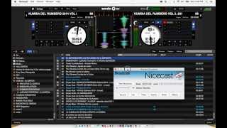 COMO TRANSMITIR RADIO CON SERATO DJ Y NICECAST  By SONIDO RUMBERO [upl. by Anorahs]