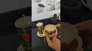 minivlog082 🌈My New Brass Coffee filter 💁 Indian filter coffee is best always ☕ [upl. by Atiuqal215]