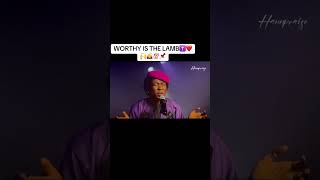 WORTHY IS THE LAMB ✝️ viralvideo gospel gospelmusic music trending love [upl. by Negiam]