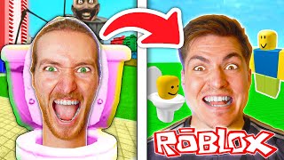 We Tried the BEST Skibidi ROBLOX Games [upl. by Nawram]