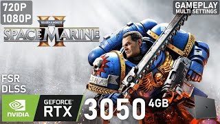 Warhammer 40000 Space Marine 2  RTX 3050 Laptop  5600H  2x8GB  Gameplay Multi Settings [upl. by Ettenej]