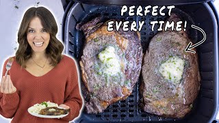 Air Fryer Steak Filet Ribeye or Sirloin [upl. by Schroer]