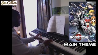 Robotech  Main theme piano cover [upl. by Jsandye]