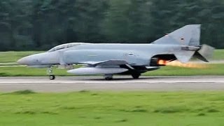 F4F Phantom Take Off at Wittmund AB Sept212011 JG 71 Richthofen [upl. by Copland]