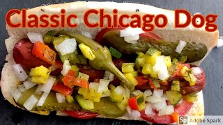 Classic Chicago Dogs  Summer Grilling  All Beef Hot Dogs  Ball Park Hot Dogs [upl. by Amikehs]