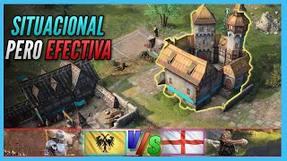 ¿Esta Landmark Counterea el Doble TC Ingles Real  Age of Empires 4 [upl. by Burrows]