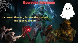 NEW Halo Infinite HALOWEEN UPDATE SPOOKY ARMOR ZOMBIES MODE AND MORE [upl. by Tiffani]