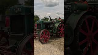 Antique Case Tractor 🚜 Antique Steam and Tractor Show Manhattan Illinois shorts [upl. by Ayokal590]