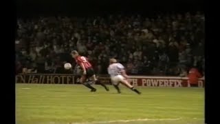 Alan Shearer hits a special strike at Huddersfield 1992 [upl. by Atinnod]