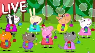 Peppa Pig Full Episodes 🫧 Peppa Pig STREAMING NOW 🌈 Kids Videos 🔴 [upl. by Pelagias81]