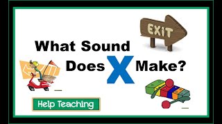 What Sound Does the Letter X Make  Learn the Alphabet ABC Phonics [upl. by Upali]