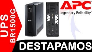 APC BR1500G Ups inteligente 1500va Unboxing Destapamos y probamos su software Tecnocompras [upl. by Dilks]