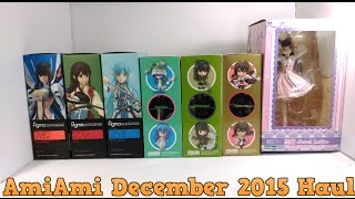 AmiAmi December Haul 2015 [upl. by Valleau]