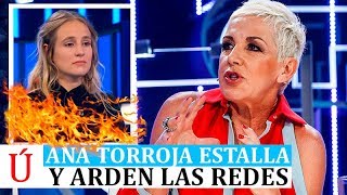 Ana Torroja estalla contra Operación Triunfo 2018 por el cambio de María y Miki en Quédate en Madrid [upl. by Endora366]