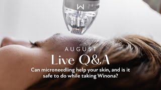 Is Microneedling Good for the Skin and Is it Safe When Taking HRT [upl. by Ahsened744]