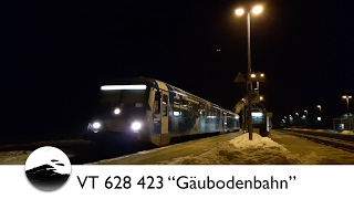 VT 628 423 quotBahnland BayernGäubodenbahnquot ab Neufahrn Niederbay [upl. by Alexi]