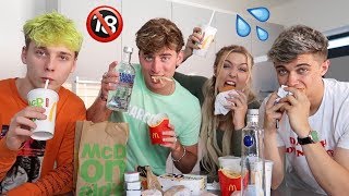 drunk mukbang with the social climbers [upl. by Dreher195]