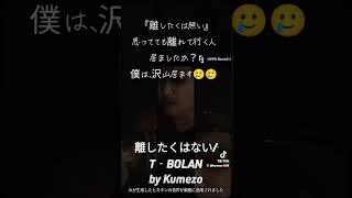 離したくはないT―BOLAN by下手っぴ Kumezoが失礼致します🙇 [upl. by Aicelaf]