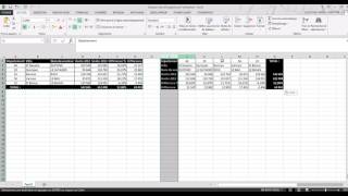 TUTO EXCEL 2013  tableau changer de sens [upl. by Dabney495]