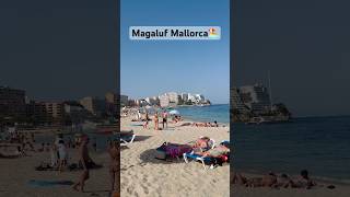 Magaluf beach 🏖️ Palma de Mallorca mallorcashortsviralshortsyoutubeshorts [upl. by Garold]