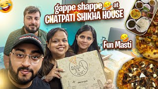 Fun Masti Gappe Shappe at Chatpati Shikha House  Pizza Da Nik [upl. by Ahsinik]