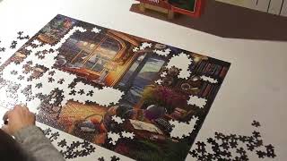 Puzzle Time Laspe Sailors house Castorland 1000 [upl. by Bartlett]