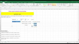 Kira Gelir Vergisi Hesaplama Götürü Usul [upl. by Gebelein]
