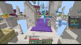 Trident Spam for the Win  EggWars Mega Gameplay 19  Minecraft [upl. by Denten787]